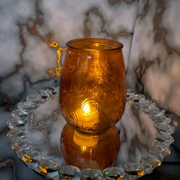 NEW 4pc pumpkin themed bundle with orange wine glass, crossbody, dust bag & pin - Picture 9 of 16